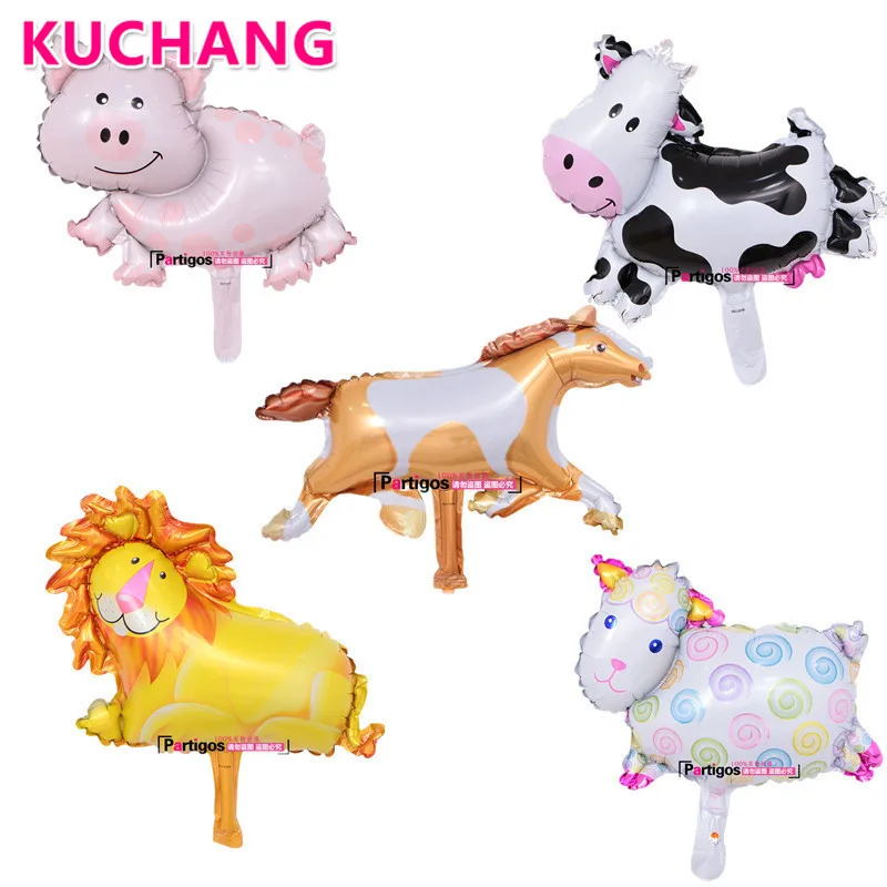 50 unids/lote ezmini León mono mariquita vaca cabeza Animal lámina Globos niños cumpleaños granja zoológico tema Fiesta decoraciones juguetes aire Globos 50 unids/lote ezmini León mono mariquita vaca cabeza Animal lámina Globos niños cumpleaños granja zoológico tema Fiesta decoraciones juguetes aire Globos