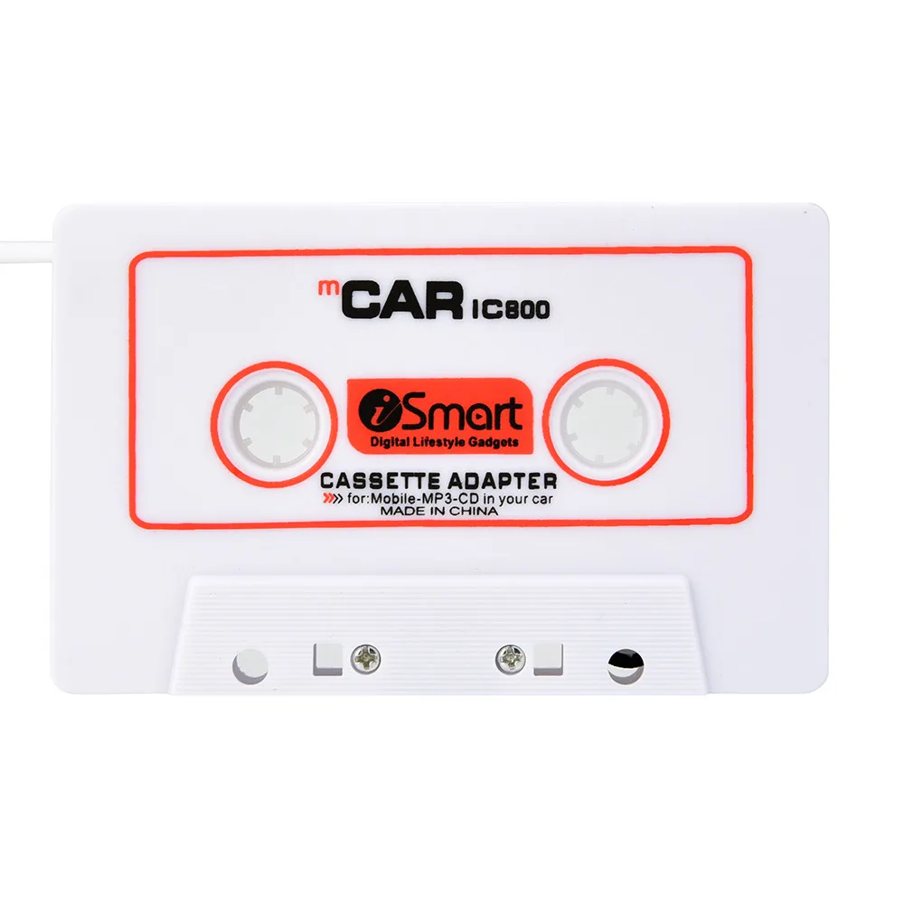 HIPERDEAL Мини Автомобильный IC800 кассета Кассетная лента 3,5 мм AUX аудио адаптер для MP3/MP4 Музыка звук Наслаждайтесь BAY28