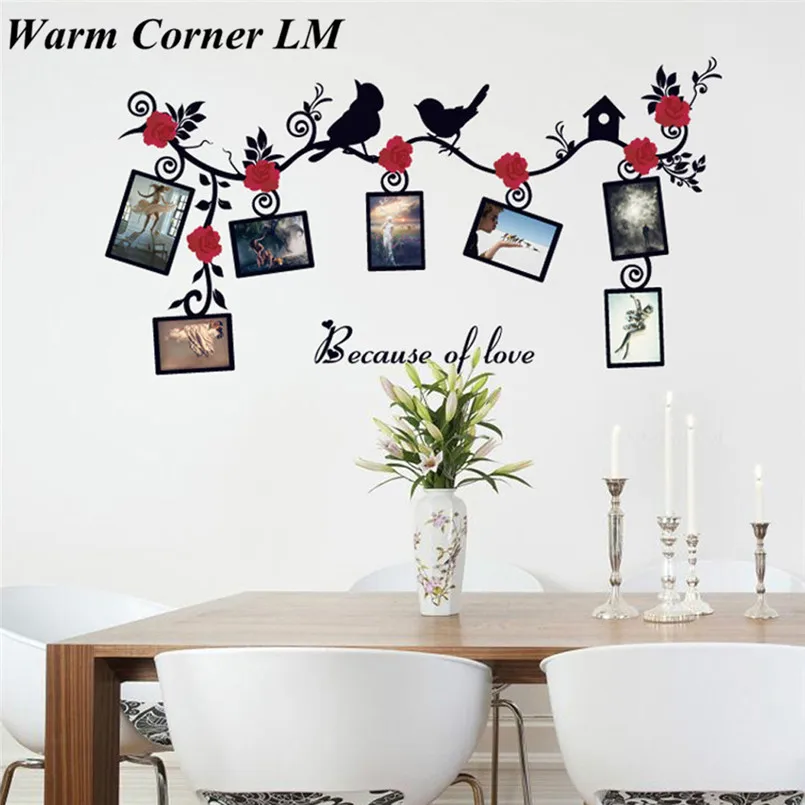 Forest Stickers Artificial Window View Wall Decals Home Decor Wall Stickers Decals Pvc Home Decor Wallpaper In