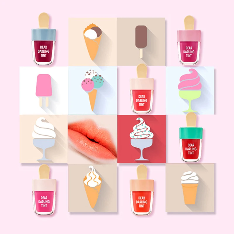 NOVO брендовая водостойкая жидкая помада для макияжа 6 цветов|lip tint|brand lip glosslip gloss |