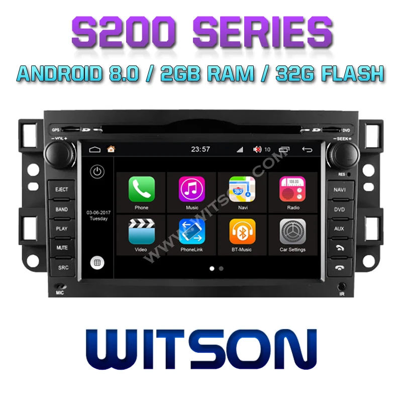WITSON S200 Android 8.0 8 Octa Core 32GB Flash CAR DVD for CHEVROLET AVEO EPICA LOVA CAPTIVA SPARK+GPS+GLONASS+DVR/WIFI+DSP+DAB |