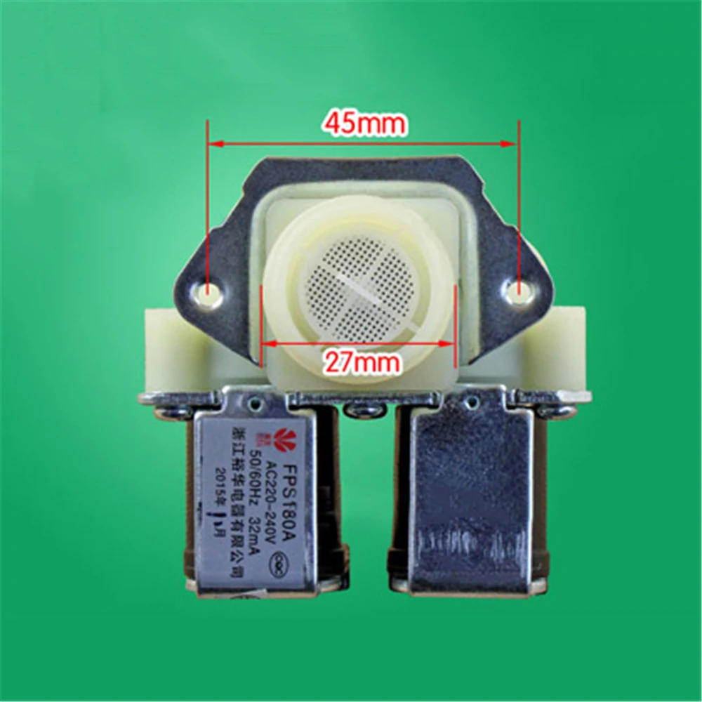 Универсальный Стиральная машина двойной вход воды клапан JSF6 FPS180A воды впрыска переключатель замена детали стиральных машин