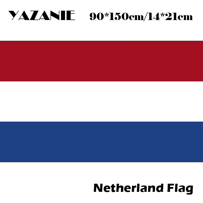 YAZANIE 90x150 см большой флаг Нидерландов полиэстер Голландский национальный баннер