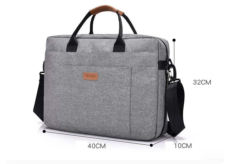 Мужская нейлоновая сумка для ноутбука, Офисная дорожная сумка-мессенджер, большая женская сумка для ноутбука, компьютера, рабочая сумка, деловая походная посылка