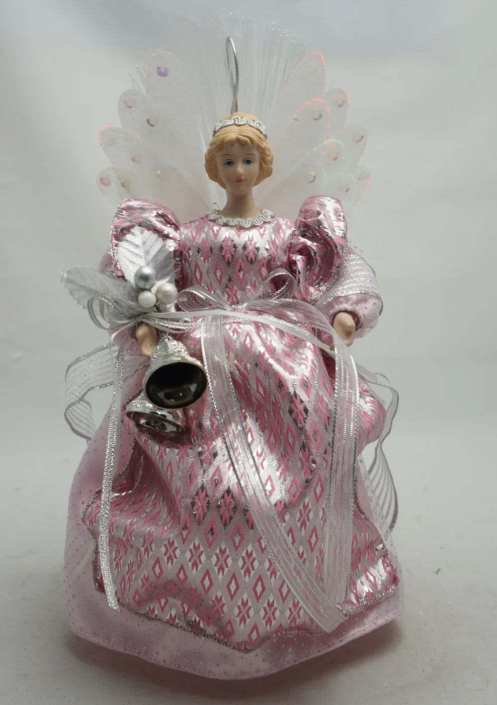 Козетта Рождественская елка Топпер волоконно-оптический Ангел для украшения дома куклы Горячие Sate 1"(без батареи