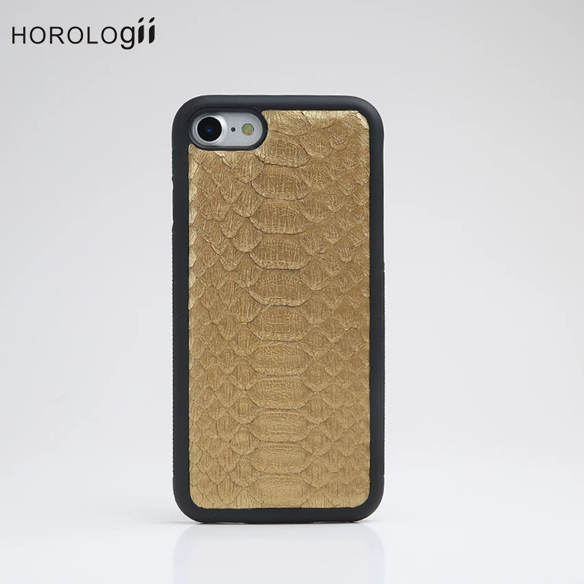 Horologii Golden Color Snake Mobile Phone Cover For Apple Iphone 11 12 Pro Max Case 7 8 Plus Xs Max XR Dropship