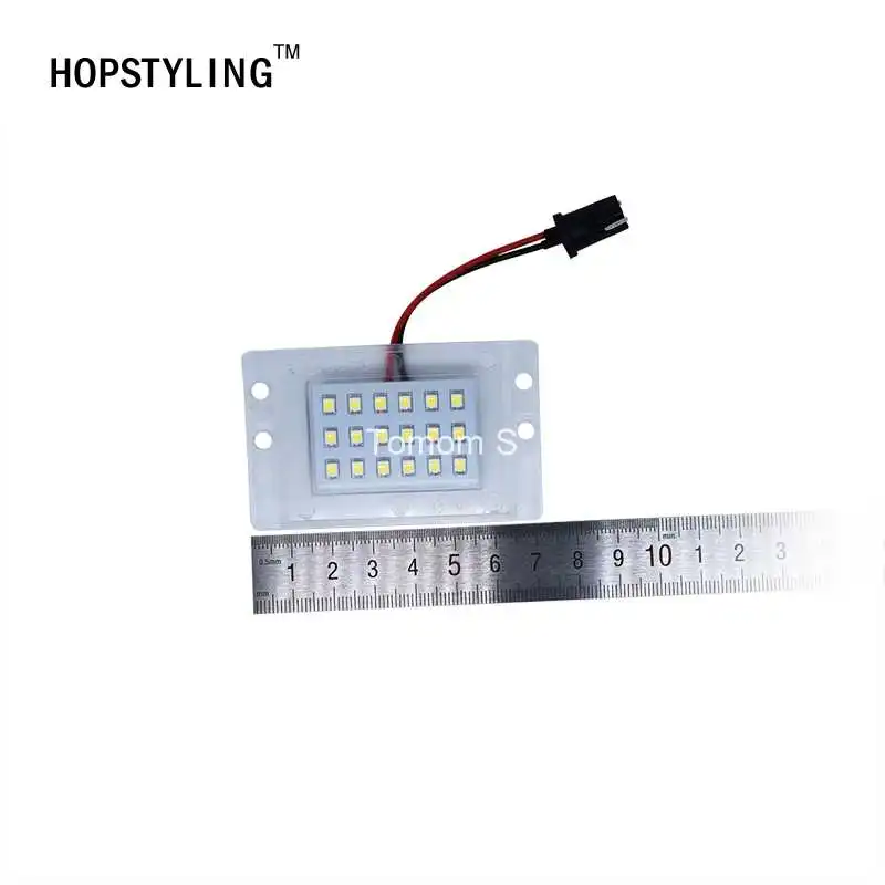 HOPSTYLING авто светильник ing для Volvo 855 V70 XC97-00 SMD СВЕТОДИОДНЫЙ номерной знак светильник 12В Автомобильный светодиодный лампочек авто-Стайлинг