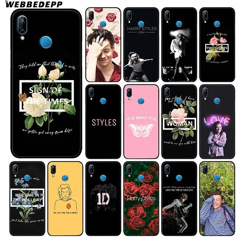 Мягкий чехол One Version 1D harry Style для Huawei P30 P20 Pro P10 P9 Lite 2017 P Smart 2019 и Nova 3 3i Y9 |