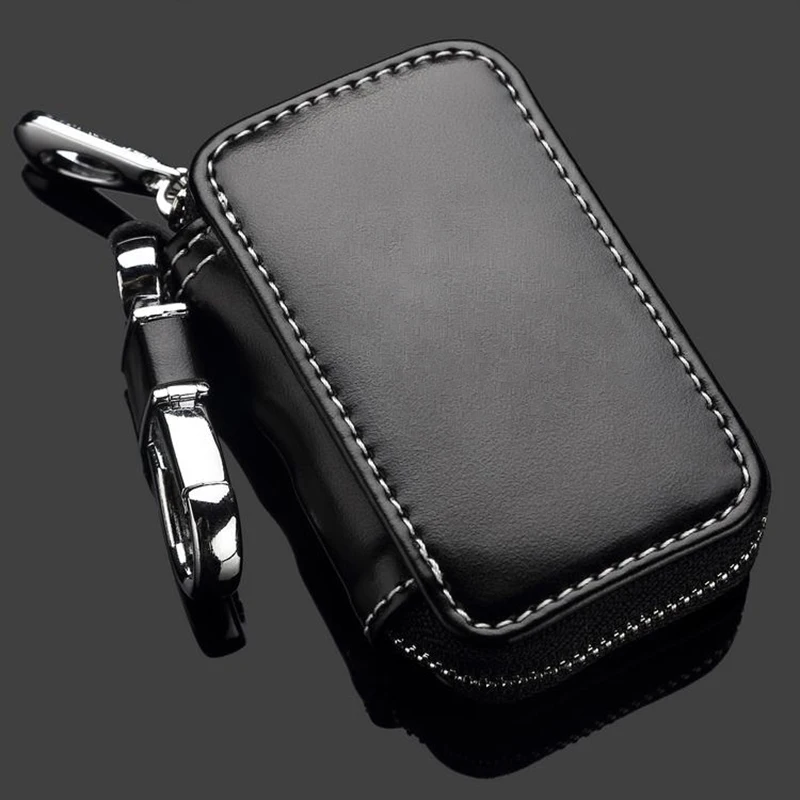 

Genuine Leather car Key case for Lexus Audi Mercedes Peugeot Toyota Vw Skoda Bmw Hyundai Protective car key Covers case bag