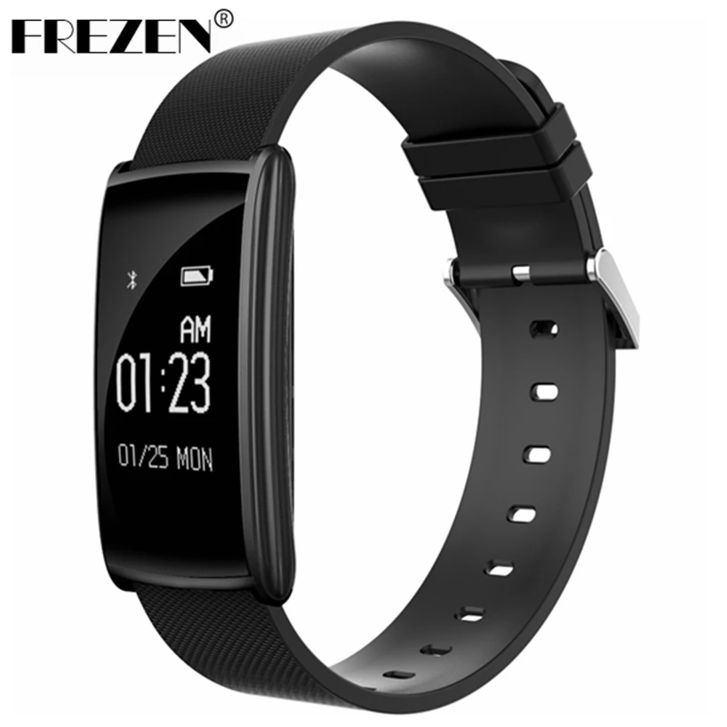 FREZEN N108 0 96 дюймов Смарт браслет пульсометр смарт Фитнес трекер умный Браслет для