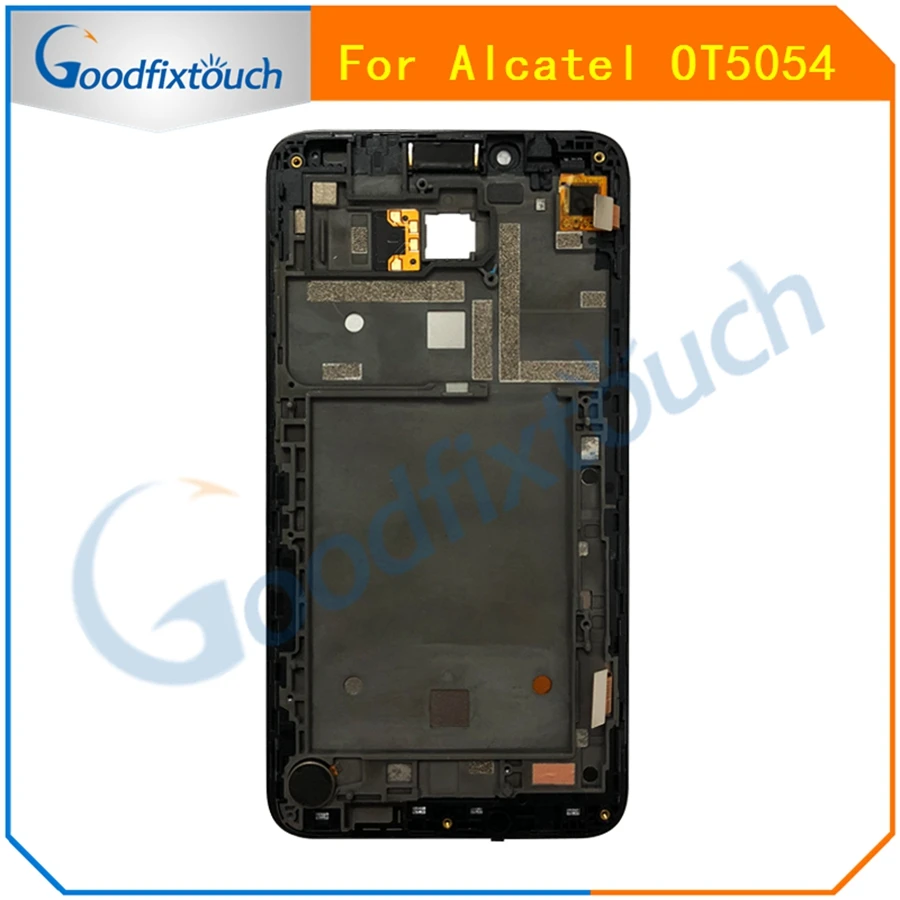 AT0207 For Alcatel One Touch Fierce XL OT5054 5054D 5054 5054N LCD Display Touch Screen Panel Digitizer Assembly With Frame  (4)
