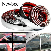 Newbee 5 متر سيارة كروم ديكور قطاع صب التصميم تقليم ملصقا 6 مللي متر 8 مللي متر 10 مللي متر 12 مللي متر 15 مللي متر 18 مللي متر 20 مللي متر 22 مللي متر 25 ملل...(China)
