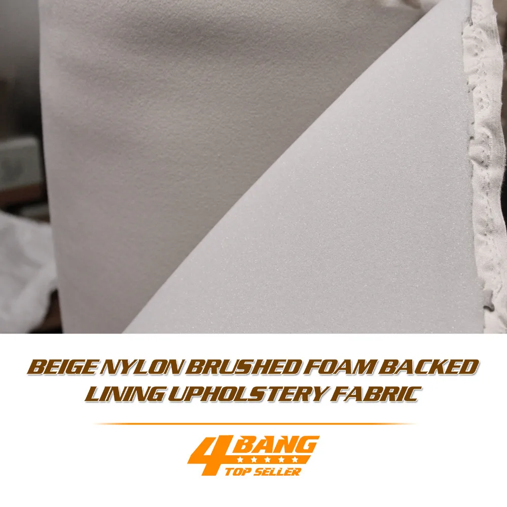 

47"x55" 120cmx140cm headliner fabric light beige roof lining upholstery auto pro car For Volkswagen/Ford/BMW/Honda/Audi/Toyota