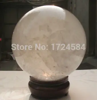 

39d0Oa1065 NATURAL transparent QUARTZ CRYSTAL SPHERE BALL Healin