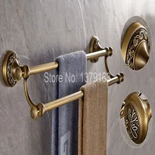 Bathroom Accessory Vintage Retro Antique Brass Wall Mounted Bathroom Double Towel Bar Towel Rack Towel Rails aba483 Bathroom Accessory Vintage Retro Antique Brass Wall Mounted Bathroom Double Towel Bar Towel Rack Towel Rails aba483