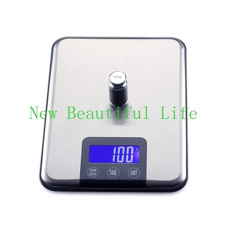 Inoxidável Fino 10 KG Food Diet Balanças