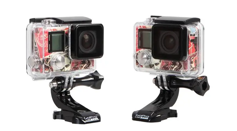Sunscreen fastness Color Sticker For Gopro Hero 4 Action Camera Skin Protector Full Body Waterproof Case (4)