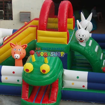 

Global Trade custom made size inflatable bounce castle Inflatable Park