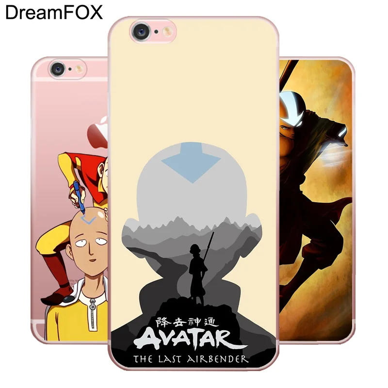 N256 Аватар Aang Мягкий ТПУ силиконовый чехол для Apple iPhone 11 Pro XR XS Max 8X7 6 6S Plus 5 5S SE 5C 4 4S |