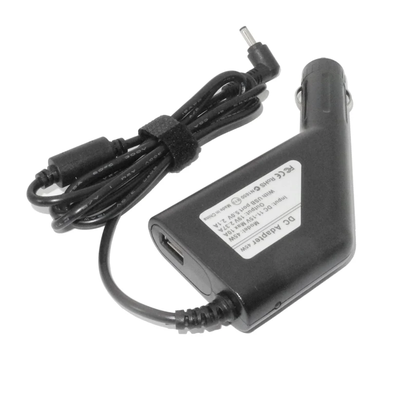 19V 2.37A 45W Laptop Dc Car Adapter Charger For Asus UX21A UX31A UX32A UX32V X553M X553MA 4.0*1.35mm