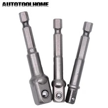 3 шт. 1/4" 3/8" 1/2" Адаптер переходной на Посадочный Присоединительный квадрат для электрической дрели или шуруповерта