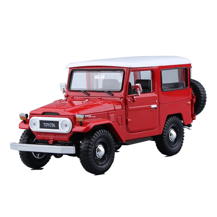

1:24 Toyota FJ40 SUV SUV Imitation Alloy Car Model Decorative Model Car for Gift Toy