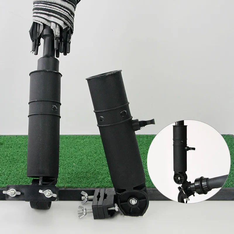 Держатель зонтика для гольф-тележки Регулируемый универсальный зонт держатель для всех тележек для гольфа велосипедная коляска-коляска
