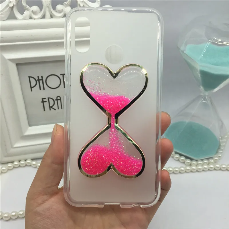 

Soft Case for Huawei P20 Lite /P11 Lite /Nova 3E Cover Liquid Glitter Quicksand Phone Silicone Tpu Cases Water Covers