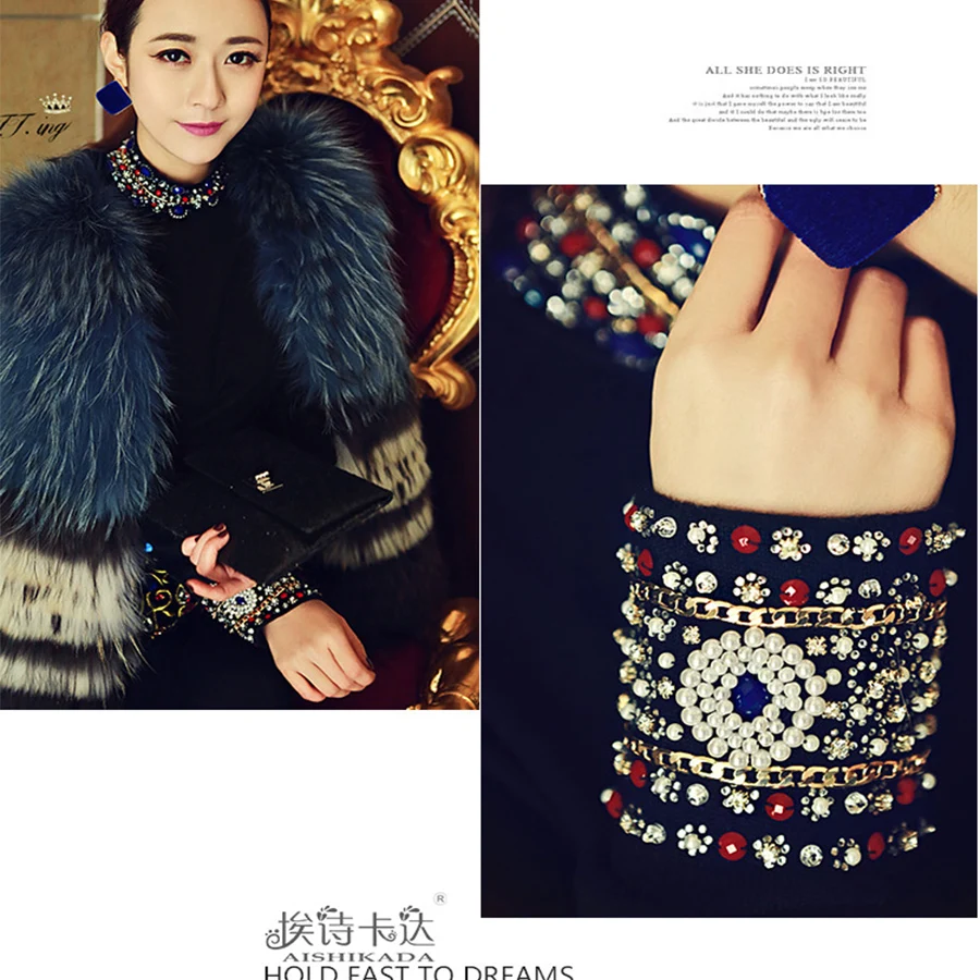 2015 Luxury Style Black Diamonds Pattern Long Sleeve Turtleneck Sweater Pullover Fashion Elegant Knitwear Slim Dresses For Women 2015 Luxury Style Black Diamonds Pattern Long Sleeve Turtleneck Sweater Pullover Fashion Elegant Knitwear Slim Dresses For Women