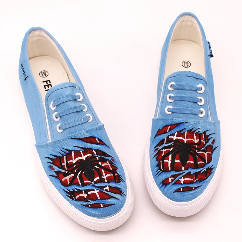 custom spiderman shoes
