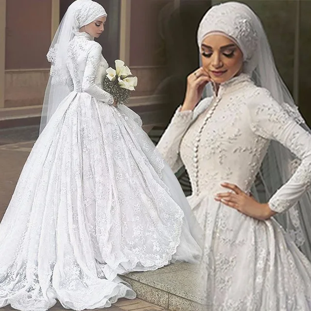 dubai vestidos de novia largo hecho a mano de la bola vestidos de