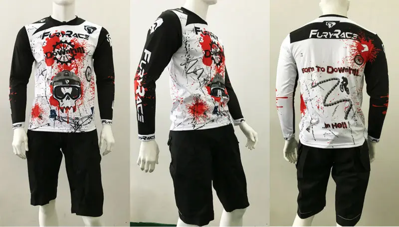 MTB downhill jerseys_dh shorts_suit2
