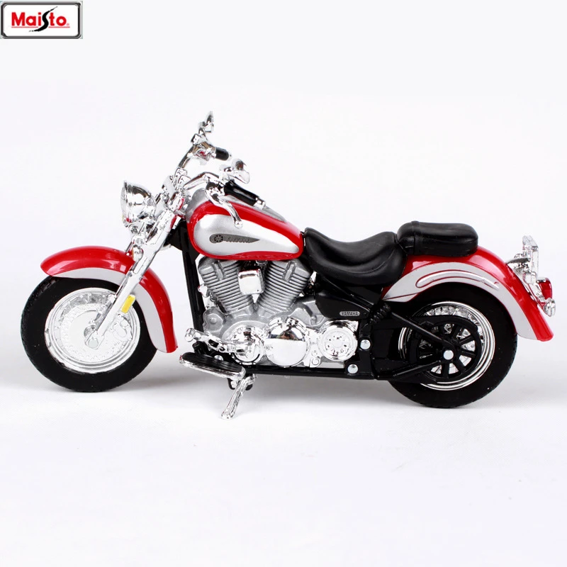 Оригинальная Авторизованная модель мотоцикла Maisto 1:18 Yamaha Road star из сплава