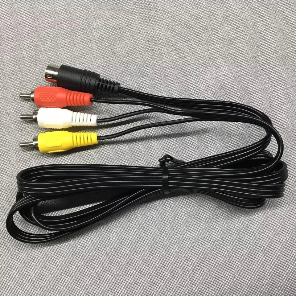 FZQWEG AV Cable for SEGA Mega Drive 2 Genesis 2 and for Mega Drive 3 Genesis