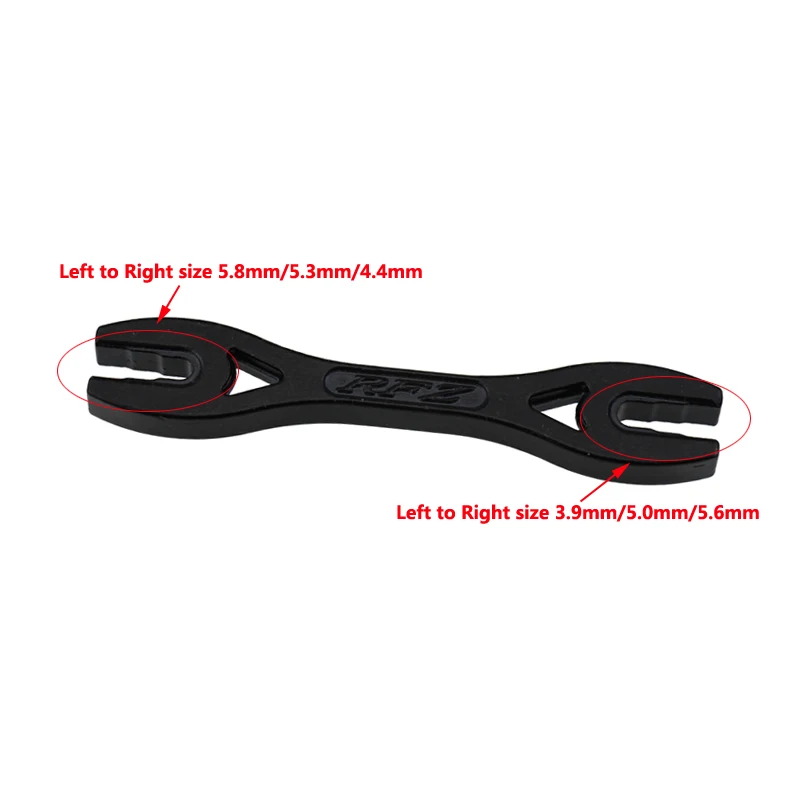Motorcycle Spoke Spanner Tool Wrench 6 Size for RM WR YZ YZF CR CRF EXC EXE