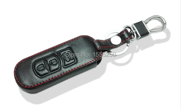 Genual кожаный ключ сумка, авто ключ держатель, ключ чехол для Mazda 3 mazda 6, CX-5, авто аксессуары, тюнинг автомобилей