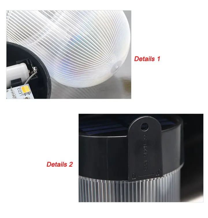 3 LED Solar Power Light Solar Lamp 15