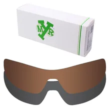 2 шт Mryok поляризованные Сменные линзы для солнцезащитных очков оакли, маскирующий черный и бронзовый, коричневый