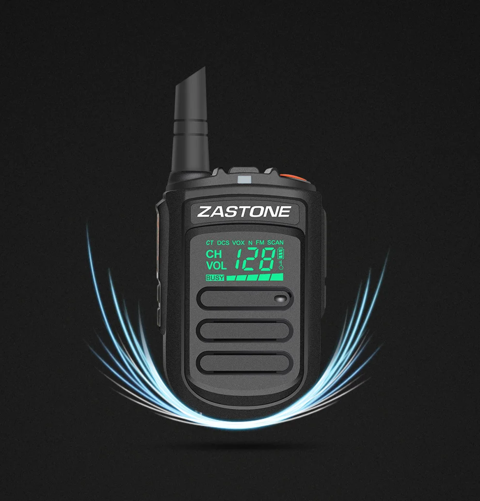 2 шт. Zastone mini9 иди и болтай Walkie Talkie UHF 400-470 МГц Частота двухстороннее радио FM сетевой, портативный коммуникатор радио для радио