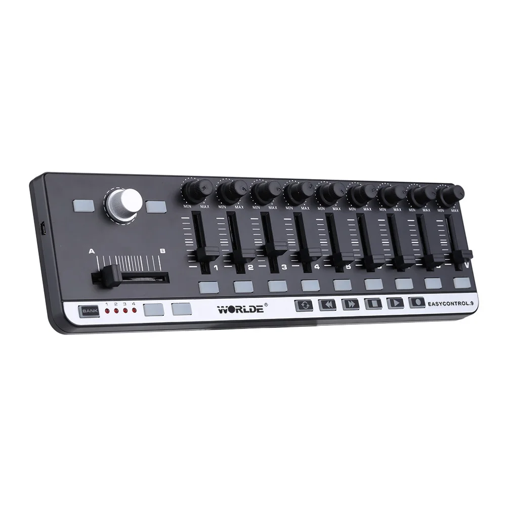 World Easy control. 9 портативный мини-usb 9 тонкий-Line control MIDI control ler