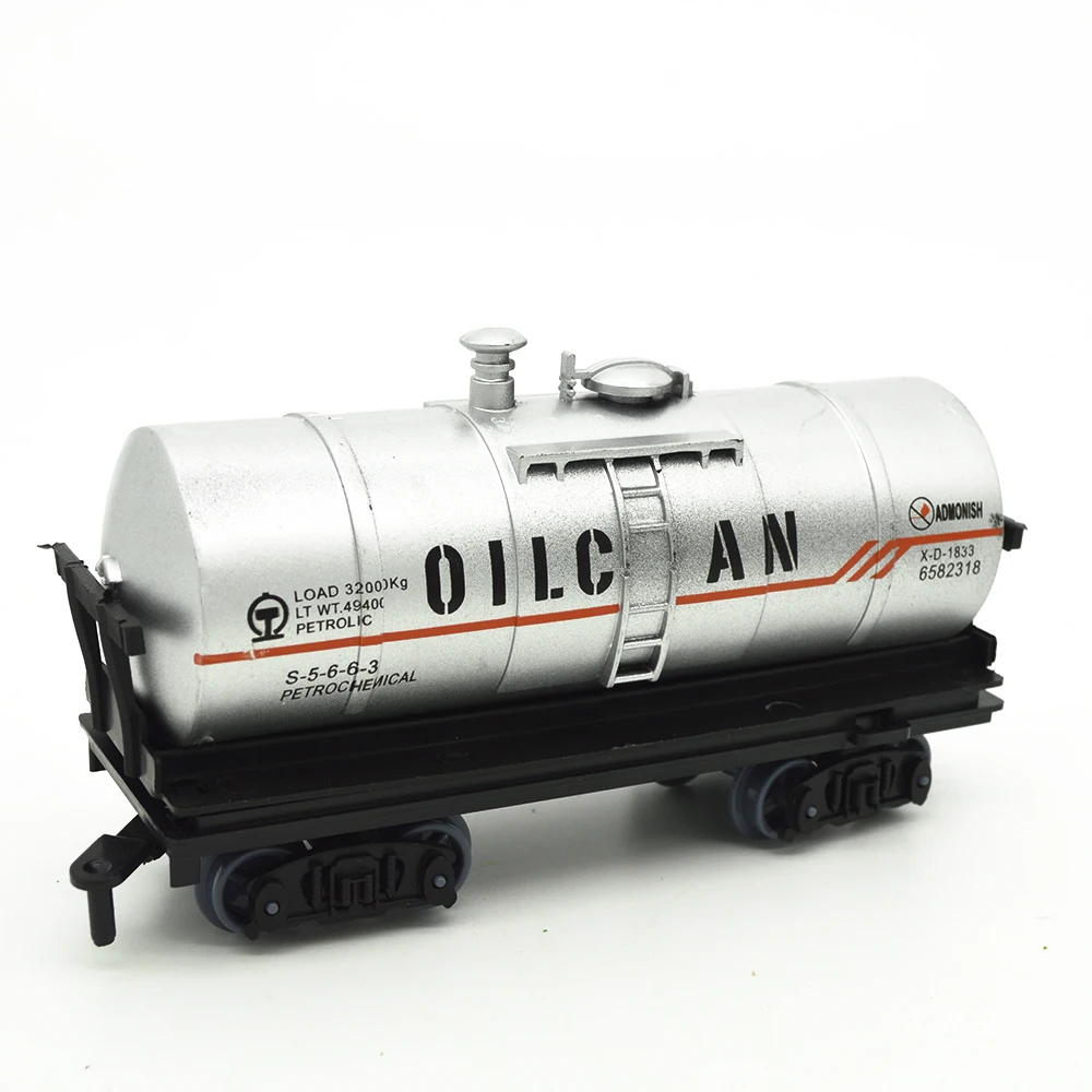 HO train track Oil container for model Train toy track in Model Building Kits from