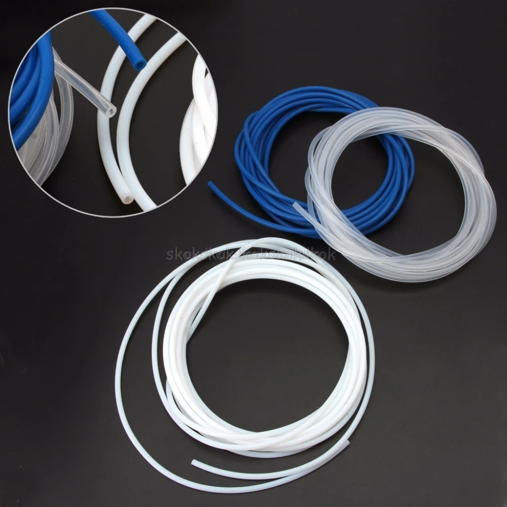 3d принтер 5 м PTFE трубка тефлоновая труба J-head Bowden RepRap экструдер для V5 V6 1 75 мм нить