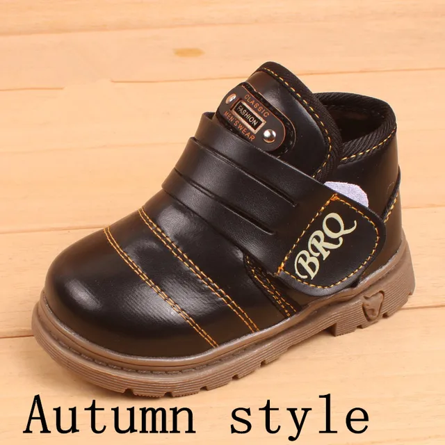 2018 Winter kids boots baby boy and girl cotton shoes keep warm snow