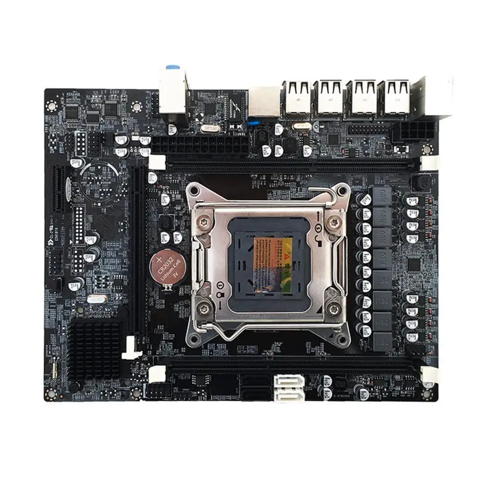 

Desktop Computer Mainboard LGA 2011Pin 4 Channels RECC Gaming Motherboard CPU Platform Support i7 Xeon for Intel