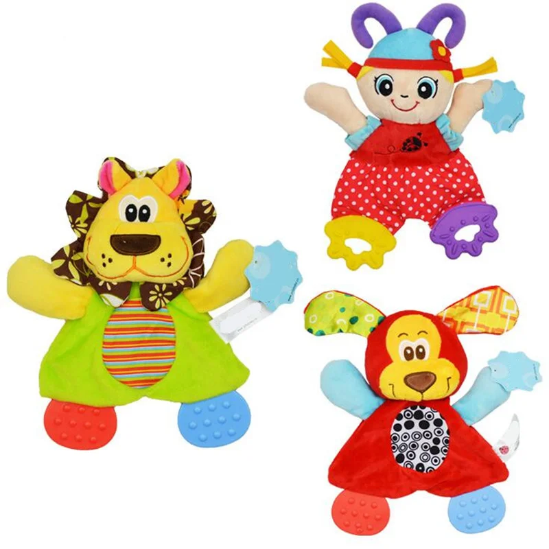 Newborn Baby Cute Toys Cartoon Animals Hand Bells Rattles Toy Playmate Plush Doll Teether Toys for Baby Kids 20% off Newborn Baby Cute Toys Cartoon Animals Hand Bells Rattles Toy Playmate Plush Doll Teether Toys for Baby Kids 20% off