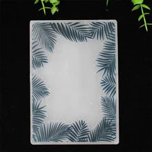 Ksccraft листья пластиковые папки для тиснения для DIY скрапбукинга бумаги ремесла/открыток украшения поставки