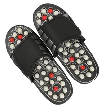 Мужская обувь женские акупунктурные шариковый массажер Тапочки массажер для ног LBY2019