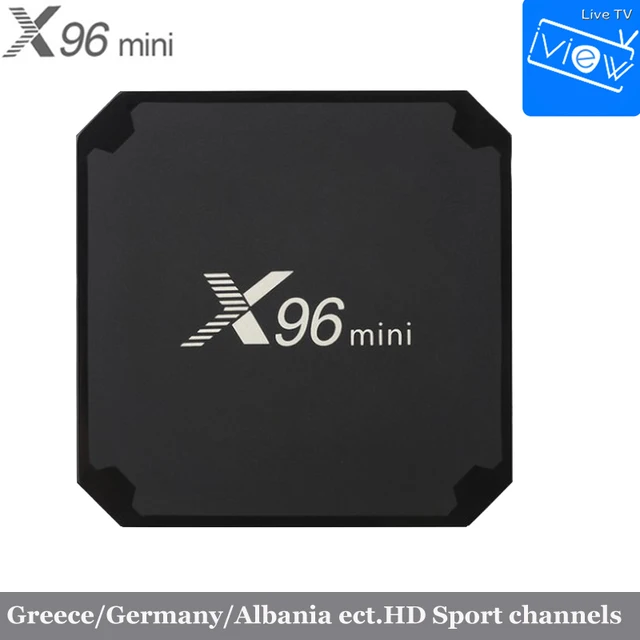 US $111 58 |X96mini 1G 8G with Iview HD IPTV Europe HD Sport Music IP TV channels Best HD Germany UK English Albanian Arabic IPTV X96 mini-in Set-top