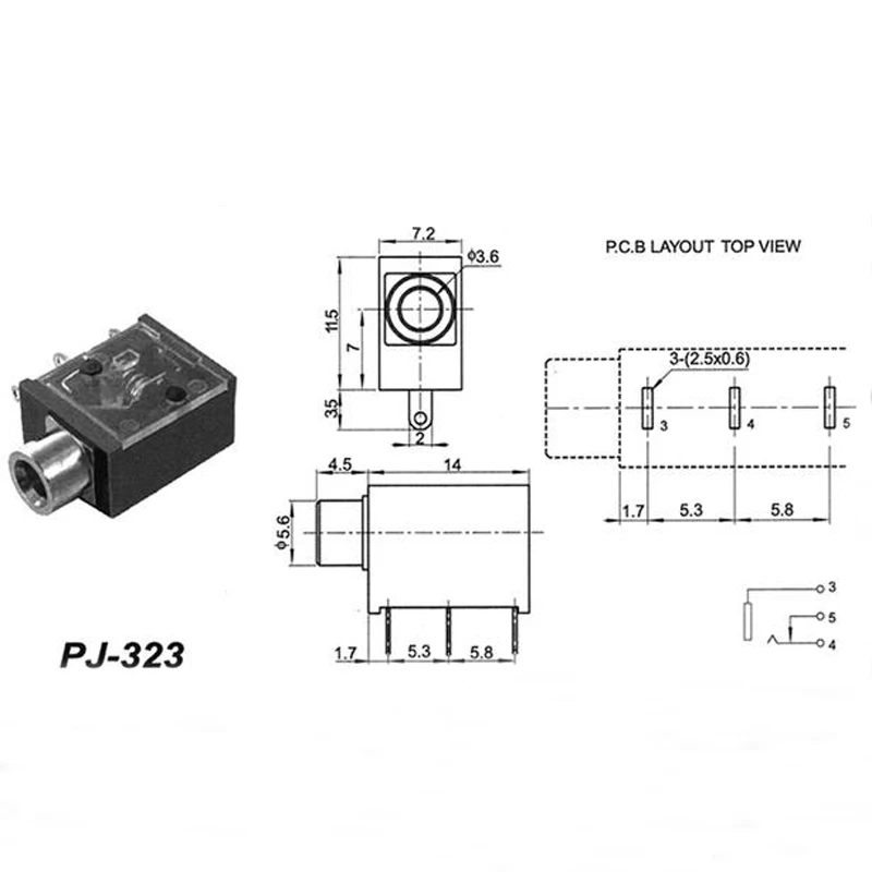 New Original Audio Connector Jack Board Headphone Socket Plug 923 00440 for Apple MacBook 12 For Retina A1534 2015 2016