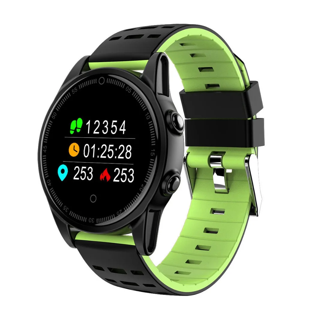 Waterproof Bluetooth Fitness Sport Smart Watch Color Screen Bracelet Watch Exercise Heart Rate Blood Pressure Monitor 6 Color